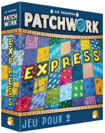 FUNFORGE  Patchwork : Express Jeu de soci&eacute;t&eacute; &Agrave; partir de 6 ans 2 joueurs 10 minutes