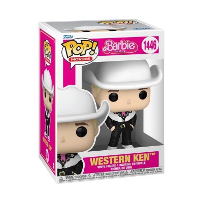 FUNKO  Barbie Pop! Movies Vinyl Figure Cowboy Ken 9 Cm Noir