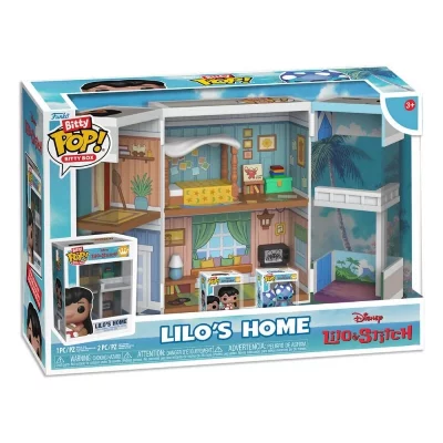 FUNKO  Bitty Pop! Bo&icirc;tes Vinyle Lilo&acute;s Home Figurine Pop! Lilo & Stitch 