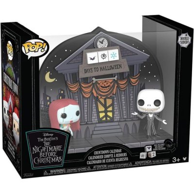 FUNKO  Calendrier De Compte &agrave; Rebours Double Face Pop Nightmare Before Christmas Disney 