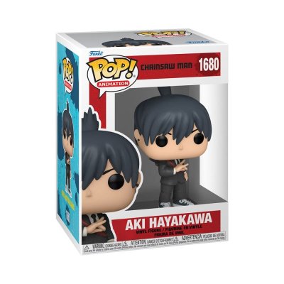 FUNKO  Chainsaw Man Pop! Animation Vinyl Aki 9 Cm Figure Noir 