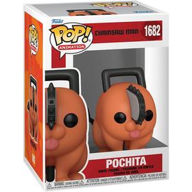 FUNKO  Chainsaw Man Pop! Animation Vinyl Pochita 9 Cm Figure Clair 