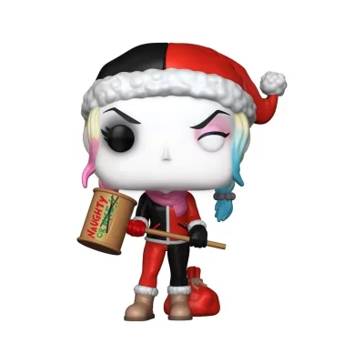 FUNKO  DC Comics - Figurine POP! Heroes Holiday 24 Harley 9 cm