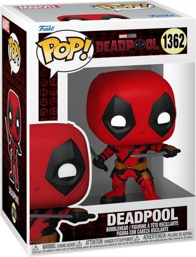 FUNKO  Deadpool & Wolverine POP! Marvel Vinyl figurine Deadpool 9 cm - Figurine - FK79766 