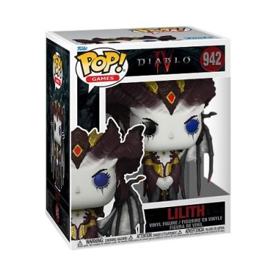 FUNKO  Diablo 4 POP! Games Vinyl figurine Lilith 9 cm- - Figurine