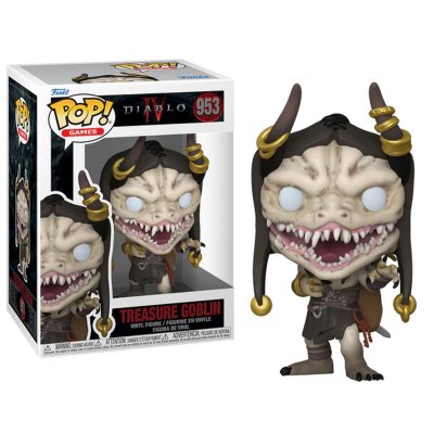 FUNKO  Diablo 4 POP! Games Vinyl figurine Treasure Goblin 9 cm- - Figu