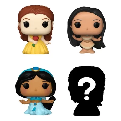 FUNKO  Disney Princesses pack 4 figurines Bitty POP! Vinyl Belle 2,5 c