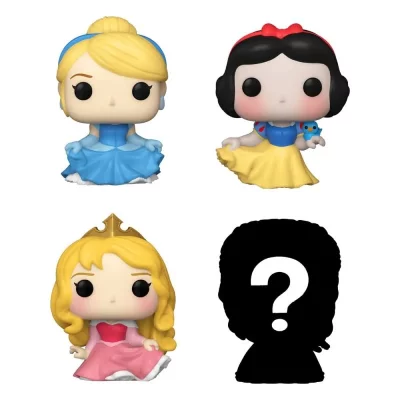 FUNKO  Disney Princesses pack 4 figurines Bitty POP! Vinyl Cinderella