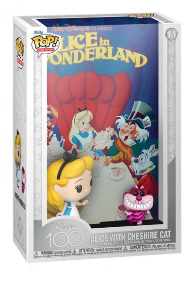 FUNKO  Disney's 100th Anniversary POP! Movie Poster et Alice in Wonder