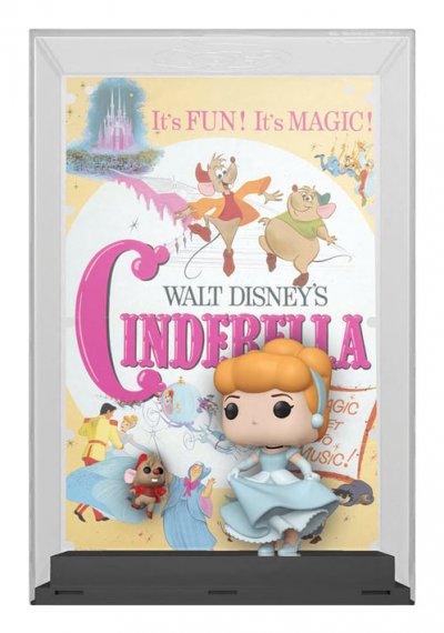 FUNKO  Disney's 100th Anniversary POP! Movie Poster et Cinderella 9 cm