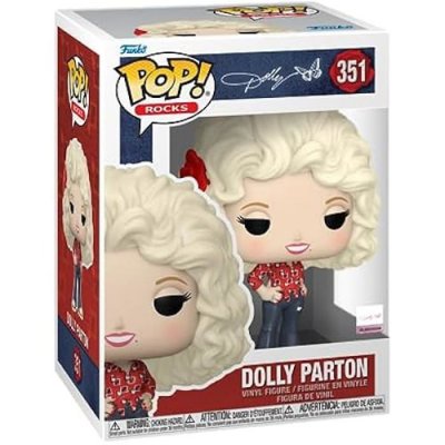  Funko Dolly Parton POP! Rocks Vinyl Figurine '77 tour 9 cm- - Figurin