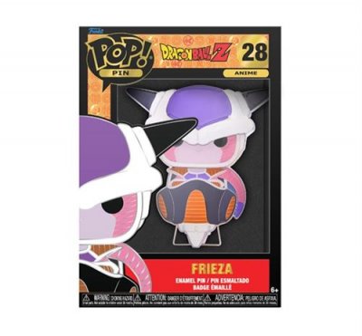 FUNKO  Dragon Ball Z POP! Pin pin's &eacute;maill&eacute; Frieza 10 cm- - Badges et