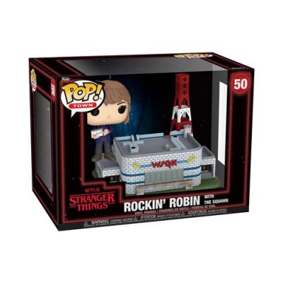 FUNK o Figure Pop! Stranger Things 5-town Rockin&acute; Robin W/the Squawk
