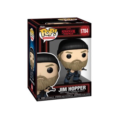 FUNKO  Figurine POP Jim Hopper Stranger Things - 9 cm