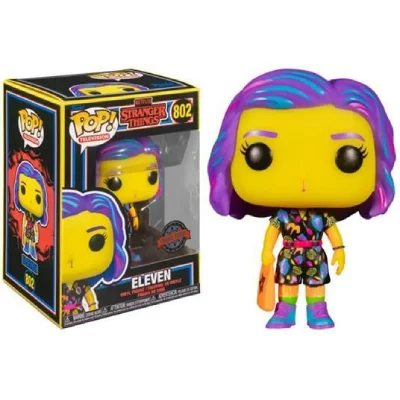 FUNKO  Figurine Pop TV Stranger Things Eleven in Mall Outfit Blacklight