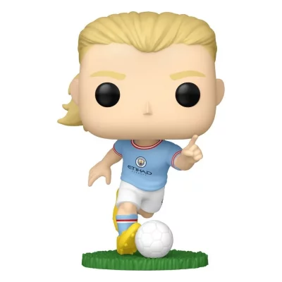 Funko - Football - Figurine POP! ManCity Erling Haaland 9 cm