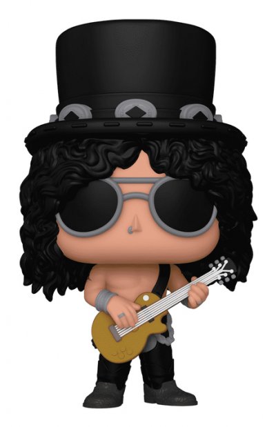 FUNKO  Guns N&acute; Roses Pop! Rocks Vinyl Slash 1990&acute;s 9 Cm Figure Noir 