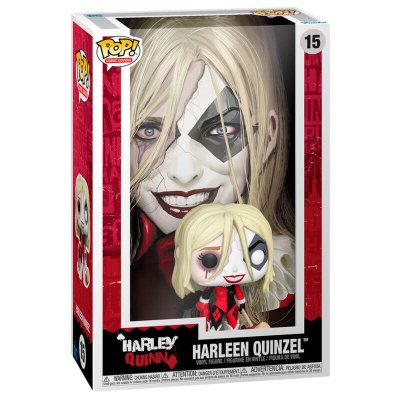 FUNKO  Harleen 9 Cm Dc Pop Comic Cover Vinyl Dc Comics Figure Beige