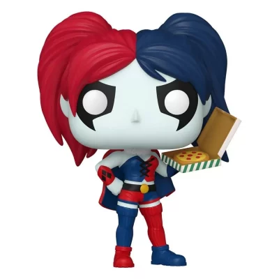 FUNKO  Harley With Pizza 9 Cm Vinyl Figure Multicolore