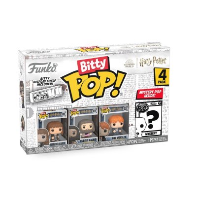 FUNKO  Harry Potter pack 4 figurines Bitty POP! Vinyl Hermione 2,5 cm-