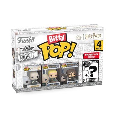 FUNKO  Harry Potter pack 4 figurines Bitty POP! Vinyl Voldemort 2,5 cm