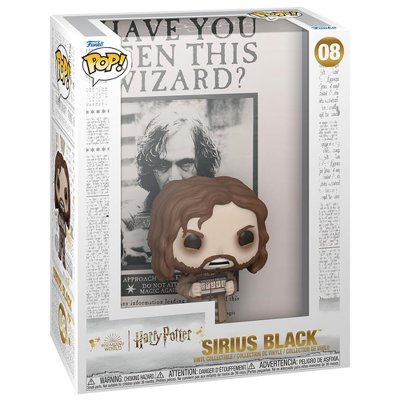 FUNKO  Harry Potter POP! Comic Cover Vinyl Figurine Poster w/Sirius Black 9 cm - Figurine - FK76001 