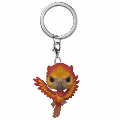  Funko Harry Potter porte-cl&eacute;s Pocket POP! Vinyl Fawkes 4 cm- - Porte-