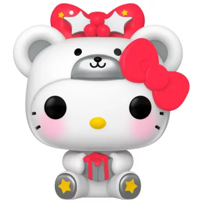FUNKO  Hello Kitty Figurine POP! Sanrio Vinyl Hello Kitty Polar Bear (