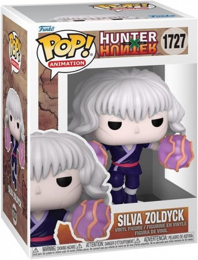 FUNKO  Hunter x Hunter POP! Animation Vinyl figurine Silva Zoldyck 9 cm - Figurine - FK80348 