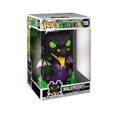 FUNKO  Jumbo Disney Villains Maleficent Dragon Shape Pop Violet