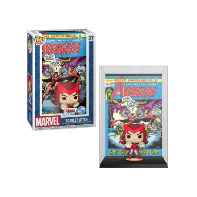  Funko Marvel - Pop Comic Cover N&deg; 37 - Scarlet Witch Special Edition