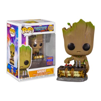 FUNKO  Marvel Pop ! Groot avec d tonateur WonderCon Exclusive