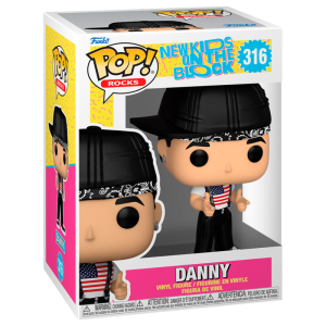 FUNKO  New Kids on the Block POP! Rocks Vinyl Figurine Danny 9 cm- - F