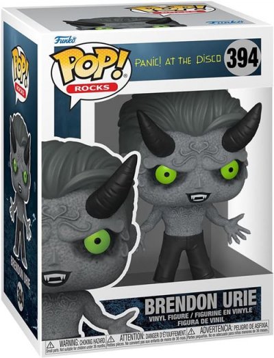 FUNKO  Panic at the Disco POP! Rocks Vinyl Figurine Brendon Urie(Demon) 9 cm - Figurine - FK75396 