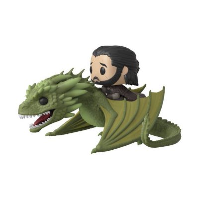 FUNKO  Papa ! Man&egrave;ges : Game of Thrones- Jon Snow et Rhaegal 2 pi&egrave;ces 
