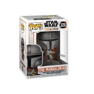 FUNKO  Papa ! Star Wars : Le Mandalorien - Le Mandalorien 10 cm 