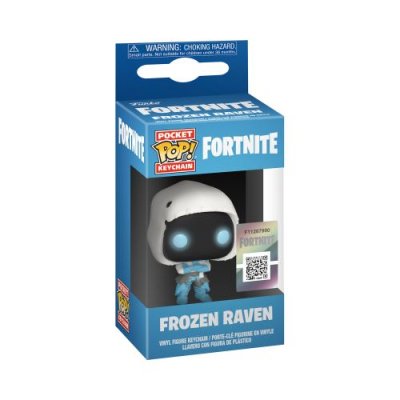 FUNKO  Pocket Pop! porte-cl&eacute;s Fortnite - Corbeau congel&eacute; 4 cm