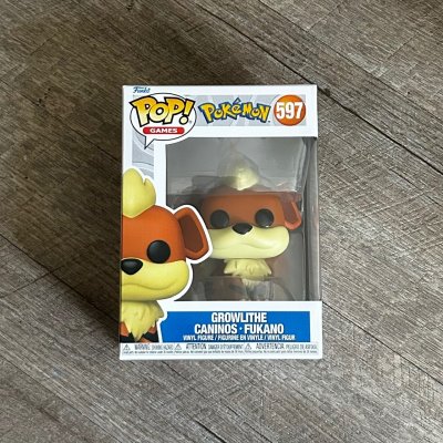 FUNKO  Pokemon POP! Games Vinyl figurine Growlithe (EMEA) 9 cm- - Figu