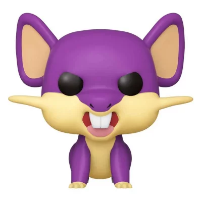 FUNKO  Pokemon POP! Games Vinyl figurine Rattata 9 cm - - Figurine