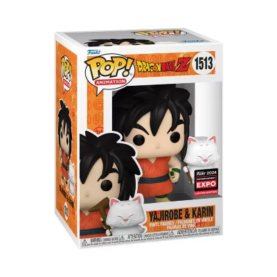 FUNKO  Pop Animation: Dragon Ball Z Yajirobe avec Karin Figurine en Vinyle &agrave; Collectionner