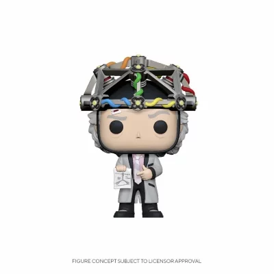 FUNKO  Pop Back To The Future Doc With Helmet Multicolore 