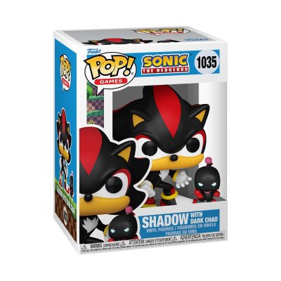FUNKO  Pop!&buddy - Sonic - Shadow Avec Dark Chao