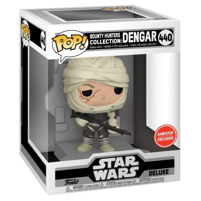 FUNKO  Pop Deluxe Star Wars Bounty Hunter Dengar Exclusive Multicolore