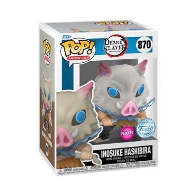 FUNKO  Pop Demon Slayer Kimetsu No Yaiba Inosuke Hashibira Velours