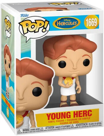 FUNKO  Pop ! Disney Hercules 25th - Young Hercules (10 Cm)