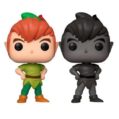 FUNKO  Pop Disney Peter Pan And Peter Pans Shadow Exclusive Clair