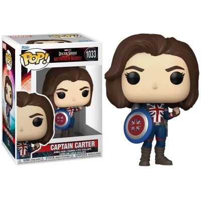 FUNKO  Pop Doctor Strange Captain Carter Multicolore