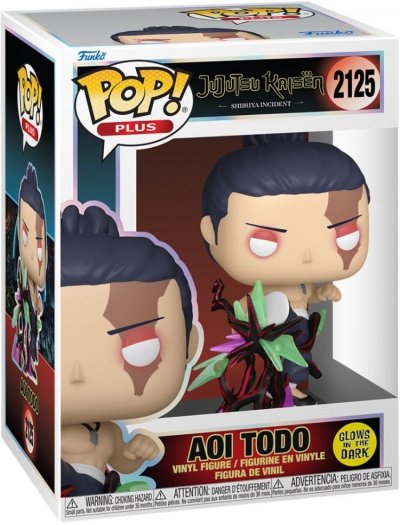 FUNKO  Pop! Figurine Aoi Todo Kick Plus Phosphorescente Jujutsu Kaisen