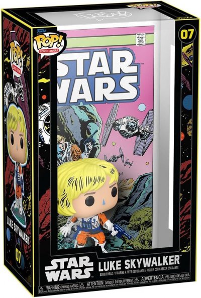 FUNKO  Pop! Figurine Luke Skywalker-couverture De Comic Star Wars 9 Cm