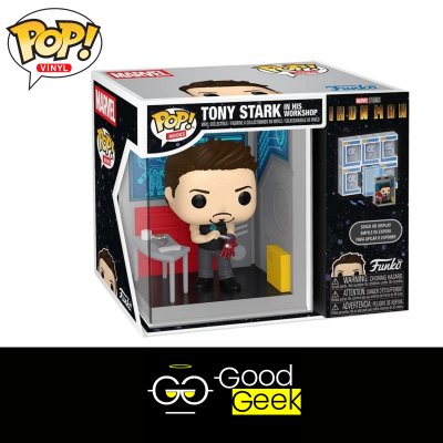 FUNKO  Pop! Figurine Nooks Du Garage De Tony Marvel 9 Cm